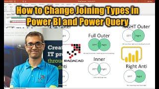 How to Change Joining Types in Power BI and Power Query