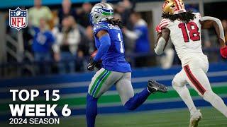 Top 15 Plays From Week 6 | NFL 2024 Season