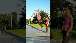 One-handed flying, transformation gameplay, original work, swing leg special effects