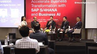 Hitachi Digital Services x SAP: Accelerate Business Transformation with SAP S/4HANA and Business AI