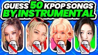 Guess 50 K-Pop Songs by Its Instrumental  kpop songs quiz | KPOP QUIZ 2025