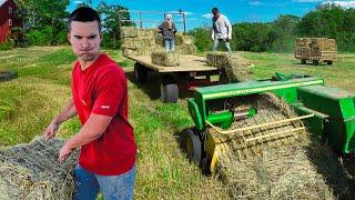 Making Square Bales From Scratch