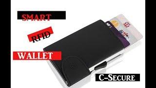 C-SECURE: THE BEST RFID SMART WALLET YOU WILL EVER OWN!