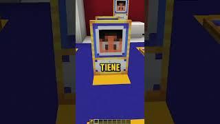 ADIVINA el YOUTUBER en MINECRAFT! #minecraft #humor #shorts