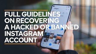 FULL GUIDELINES ON HOW TO RECOVER A HACKED OR BANNED INSTAGRAM ACCOUNT IN 2024.