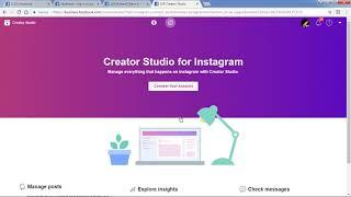 How To Schedule Posts On Instagram & Facebook Using Creative Studio 2020