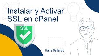 Instalar y activar certificado SSL en cPanel