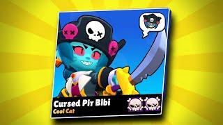 CURSED PIRATE BIBI Skin + Price, Pins, Winning and Loosing Animation  | Brawl Stars