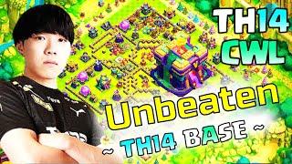 TH14 WAR BASE LINK! Best TH14 anti 3 star war base 2024 (Clash of Clans)