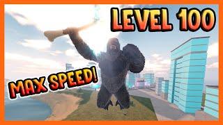 How Strong Is MAX KONG 2021? (Max Speed) - Roblox Kaiju Universe