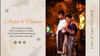 ARIJIT X  TUHINA  BEST WEDDING TEASER 2025 II  THE ARTSY VISUAL LAB.