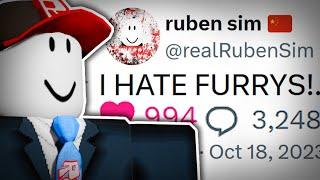 Ruben Sim VS. Furries: The Everlasting ROBLOX Drama