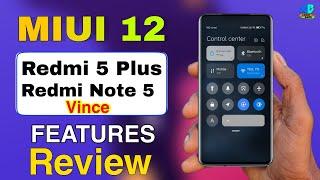 MIUI 12 FIRST LOOK || REDMI NOTE 5/REDMI 5 PLUS [ Vince] MIUI 12 UPDATE & REVIEW || GSI