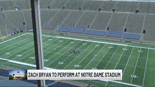 Country music star Zach Bryan to perform at Notre Dame Stadium