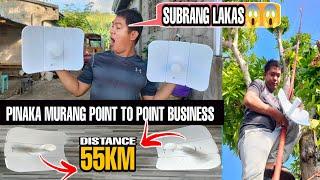 MURA AT MALAKAS NA PANG POINT TO POINT BUSINESS | TP-LINK CPE 605 TAGALOG TUTORIAL | Part 1