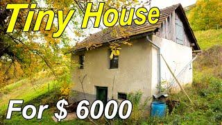 I Bought an Abandoned Tiny Farmhouse House For $ 6000 (story 1)