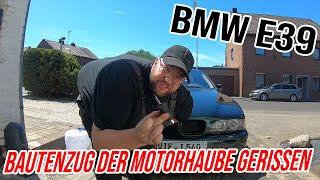 BMW E39 - Bowdenzug der Motorhaube gerissen, Wie aufbekommen?