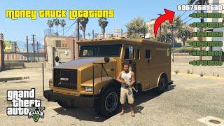All Money Truck Locations in GTA 5 Story Mode -2023(PC,PS5,PS4,XBOX)