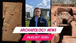 Stonehenge | Göbekli Tepe Calendar | San Jose Artefacts - Archaeology News: August 2024