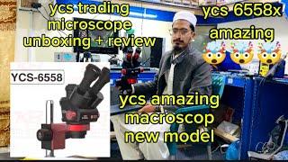 ycs macroscop review + unboxing amazing macroscop new model trending microscope 