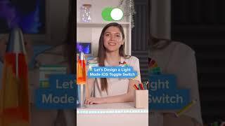 Let’s design a light mode iOS Toggle Switch