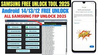 ALL SAMSUNG FRP BYPASS 2025 | SAMSUNG FRP UNLOCK TOOL 2025 | ONE CLICK FRP TOOL