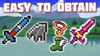 Terraria 1.4.4.9 - 5 Seeds to Best Start | How to get water walking boots | enchanted sword | Wings