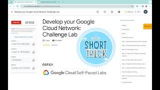 Develop your Google Cloud Network: Challenge Lab || #qwiklabs || #GSP321 ||  [With Explanation️]