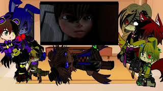 Nightmares + CC  Reacts to Fnaf 4 Counter Jumpscares