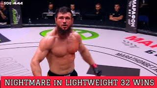 NIGHTMARE in LIGHTWEIGHT ▶ ALI HULK BAGOV - TOTAL DESTRUCTION IN THE OCTAGON  -HIGHLIGHTS HD