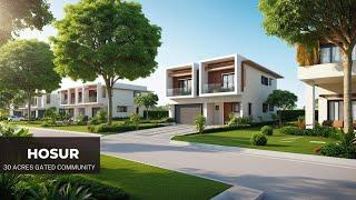 DTCP Approved Plots in Hosur - Gated Community Villa Plots For Sale Behind Titan Township Near Hosur