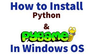 How to install Python & Pygame in windows | Windows 7/8/10)