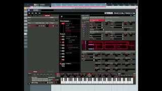 Yamaha Steve HD MOX synth editor overview