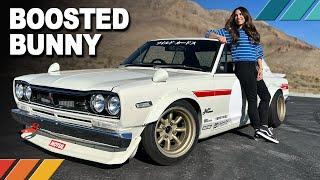 BOOSTED BUNNY: Triple-Carb Turbo Hakosuka '72 Nissan Skyline Period-Correct JDM Classic | EP29