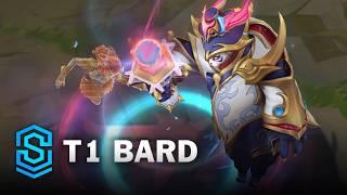 T1 Bard Skin Spotlight - Pre-Release - PBE Preview - League of Legends