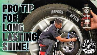 Follow These Steps To Make Your Tires Shine For As Long As Possible!