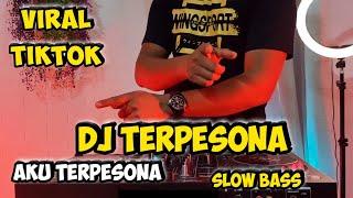 Dj terpesona aku terpesona menatap menatap wajahmu yang manis viral tiktok 2021 full bass