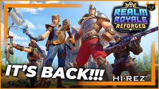 REALM ROYALE IS BACK!!! - New PTS Patch Gameplay