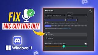 How to Fix Voice Cutting Out on Discord on PC | Discord Mic Keeps Cutting Off
