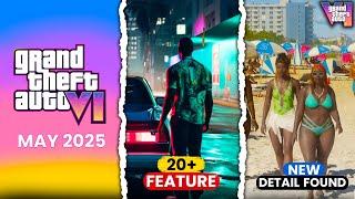 GTA 6 Biggest Leak  20+ New Features & Details Found | GTA 6 O'clock