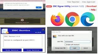 epfo dsc kyc approval new and latest method DSC signer utility version 1 0 0 in windows