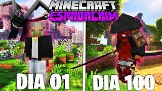 SOBREVIVI 100 DIAS COMO MEGA ESPADACHIM NO MINECRAFT- O FILME