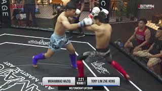 RAGE MMA 9th December 2023 - Muhammad Haziq vs Tony Lim Zhe Hong