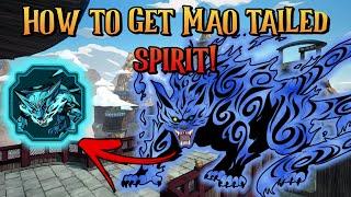Mao Tailed Spirit Spawn Location Shindo Life