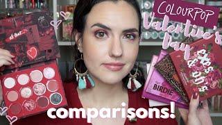 ColourPop Valentine's Day Collection | ALL THAT Palette Swatches, Comparisons + Tutorial