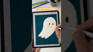 HOW TO create a CRAYON Brush in PROCREATE #procreate #procreatetutorial #procreateart