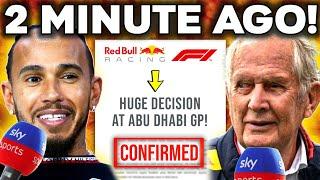 HUGE NEWS For Hamilton & Verstappen JUST CONFIRMED! Marko FURIOUS to Russell | F1 News