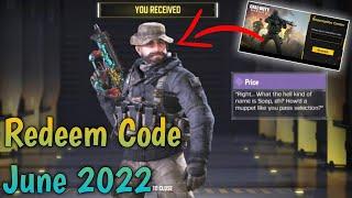 June 28 Codm Redeem Code 2022 | new Redeem Code Codm | Today Redeem Code Codm | Codm Codes 2022