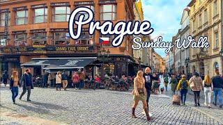 Prague, Czechia  - Sunday Walk ️ - 4K-HDR Walking Tour (▶114min)