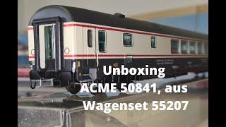Unboxing ACME 50841 oder Einzelwagen aus Set 55207
